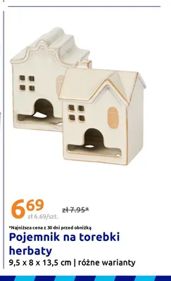 Pojemnik na torebki herbaty promocja w Action