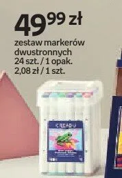 Zestaw markerów dwustronnych CREADU promocja w Empik