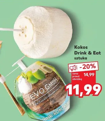 Kokos Drink & Eat Kaufland promocja w Kaufland