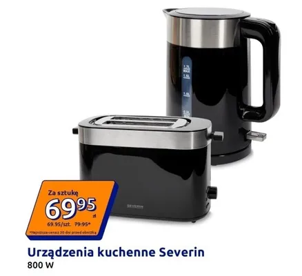 Urządzenia kuchenne Severin 800W promocja w Action