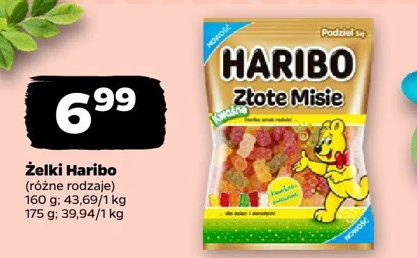 Żelki, różne rodzaje promocja w Netto
