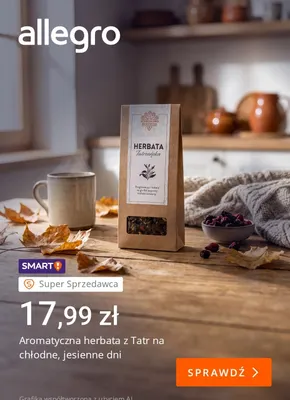 Herbata tatrzańska Schronisko Bukowina promocja w Allegro