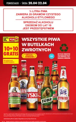 Piwo Kasztelan niepasteryzowane promocja w Biedronka