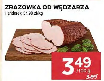Zrazówka od wędzarza Handerek promocja w Stokrotka