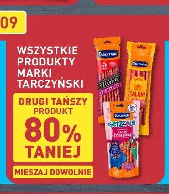 Kabanosy Exclusive Tarczyński promocja w Aldi