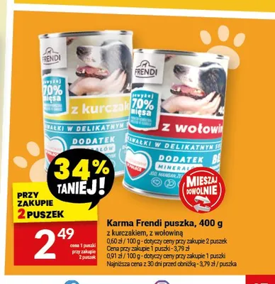 Karma Frendi puszka z wołowiną promocja w Twój Market