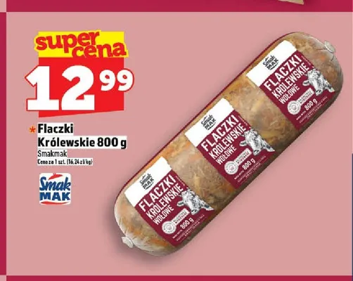 Flaczki Królewskie wołowe Smak Mak promocja w TOPAZ