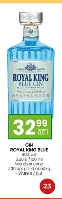Gin Royal King Blue promocja w Twój Market
