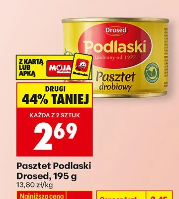 Pasztet drobiowy promocja w Biedronka