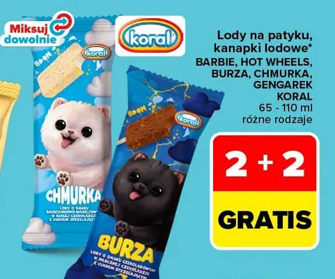 Lody Burza promocja w Carrefour Market