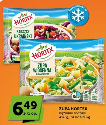 Zupa Wiosenna Hortex promocja w ABC