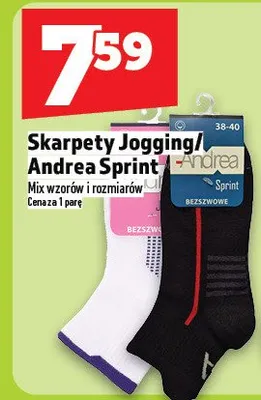 Skarpety Jogging Andrea Sprint promocja w TOPAZ
