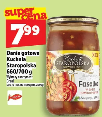 Danie gotowe Fasolka promocja w TOPAZ