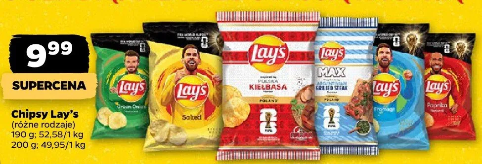 Chipsy Lay's Polska Kiełbasa promocja w Netto