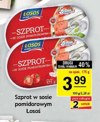Szprot w sosie pomidorowym Łosoś promocja w Gram Market