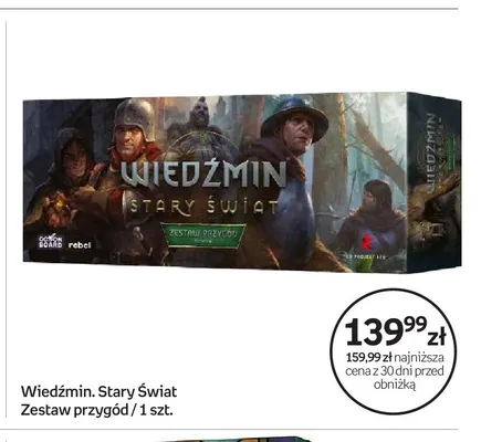 Gra Wiedźmin. Stary Świat Zestaw przygód promocja w Empik
