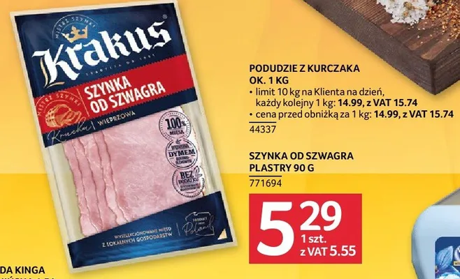 Podudzie z kurczaka promocja w Selgros