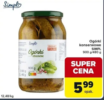 Ogórki konserwowe promocja w Globi