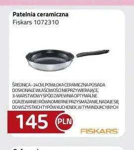 Patelnia ceramiczna Fiskars 1072310 promocja w kakto.pl