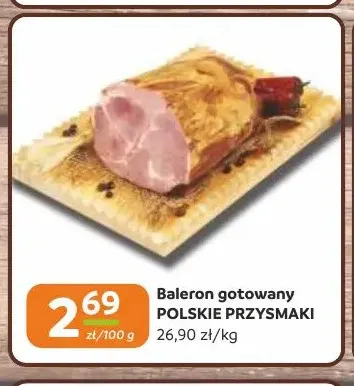 Baleron gotowany Polskie Przysmaki promocja w Gama