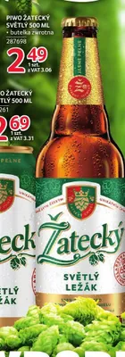 Piwo Żatecký Světlý butelka zwrotna 287698 promocja w Selgros