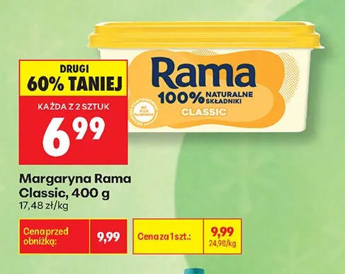 Margaryna Rama Classic promocja w Biedronka
