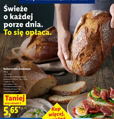 Bochen w stylu rustykalnym promocja w Lidl