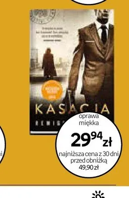 Książka Kasacja Joanna Chyłka Remigiusz Mróz oprawa miękka promocja w Empik