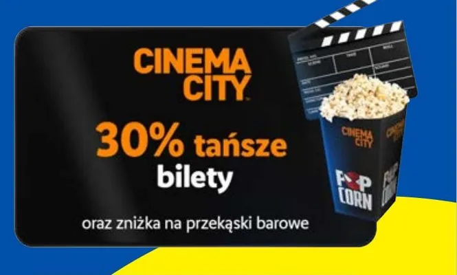 Bilety do kina Cinema City promocja w Lidl