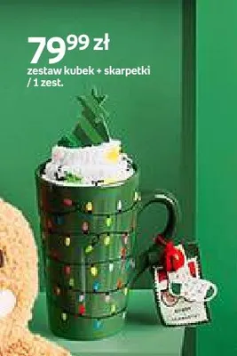 Zestaw kubek + skarpetki Santa's Factory promocja w Empik