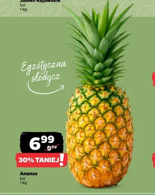 Ananas luz promocja w Netto