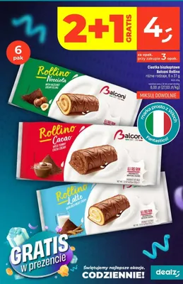 Ciastka biszkoptowe różne rodzaje promocja w Dealz