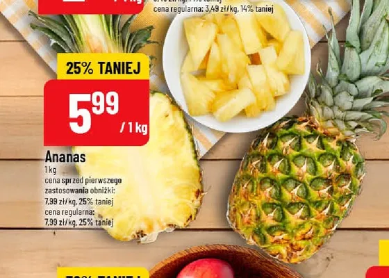 Ananas promocja w POLOmarket
