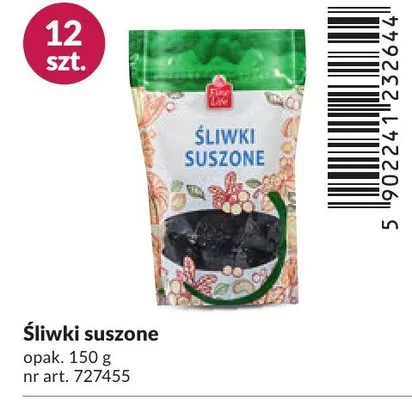 Śliwki suszone promocja w Makro