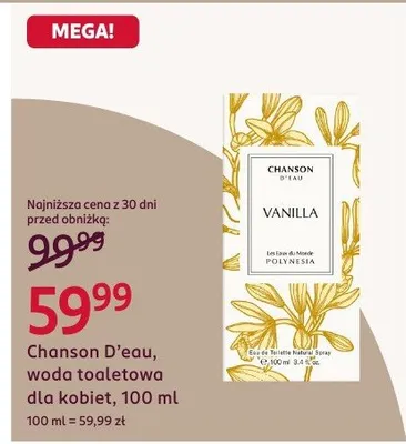 Woda toaletowa dla kobiet promocja w Rossmann