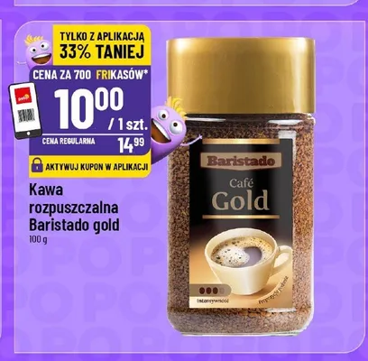 Kawa rozpuszczalna Baristado Café Gold promocja w POLOmarket