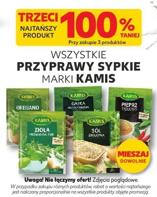Przyprawy sypkie oregano promocja w Kaufland