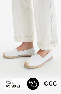 Espadryle Jenny promocja w CCC