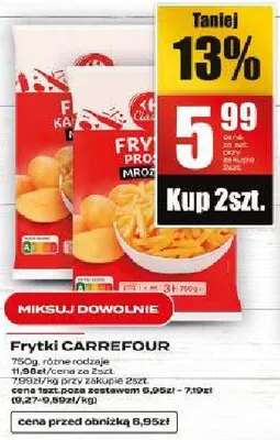 Frytki promocja w Supeco