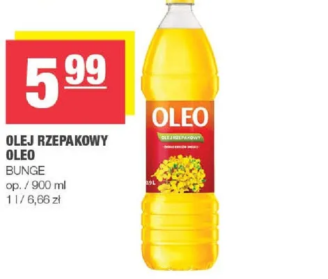 Olej rzepakowy promocja w SPAR