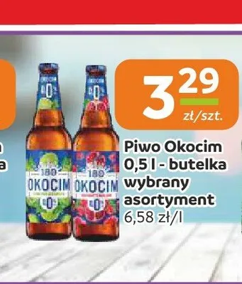 Piwo bezalkoholowe Okocim promocja w Społem Częstochowa