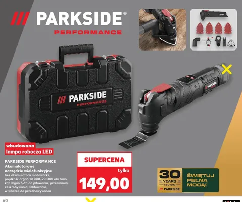 Akumulatorowe narzędzie wielofunkcyjne Parkside Performance promocja w Kaufland