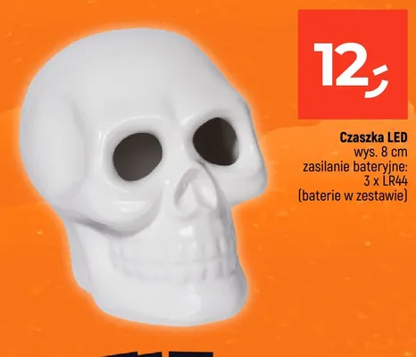 Czaszka LED promocja w Dealz