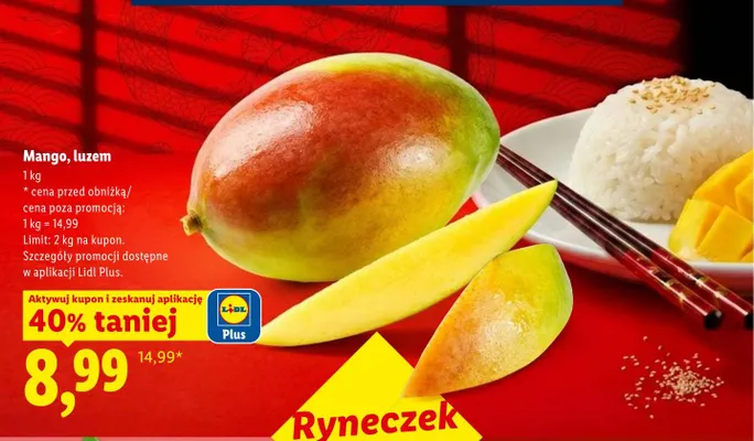 Mango luzem promocja w Lidl