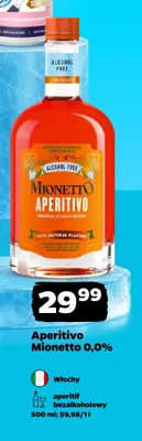 Aperitif bezalkoholowy Aperitivo Mionetto 0,0% promocja w Netto