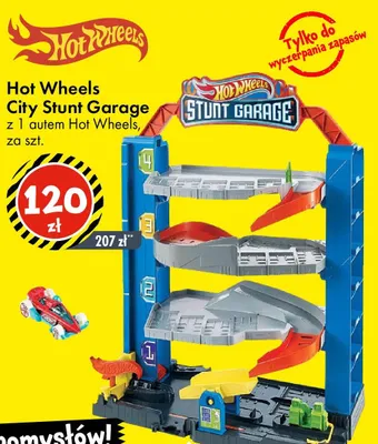 City Stunt Garage z 1 autem promocja w Tedi
