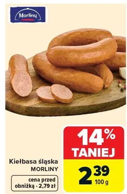 Kiełbasa śląska promocja w Carrefour Market