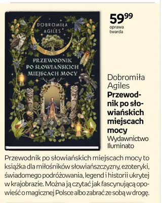 Książka Przewodnik po słowiańskich miejscach mocy Dobromiła Agiles Illuminatio promocja w Empik