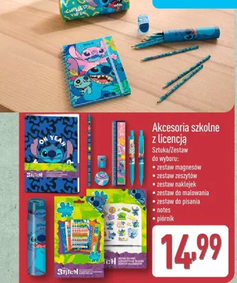 Akcesoria szkolne z licencją zestaw zeszytów promocja w Aldi