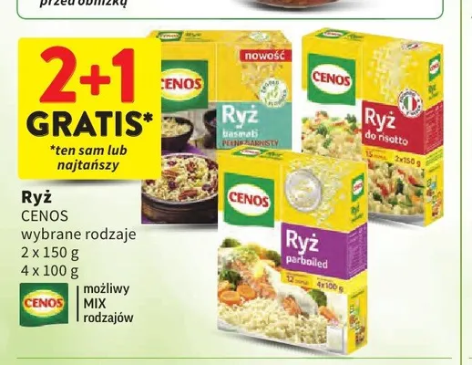 Ryż do risotto Cenos 2-pak 150 g promocja w Intermarche